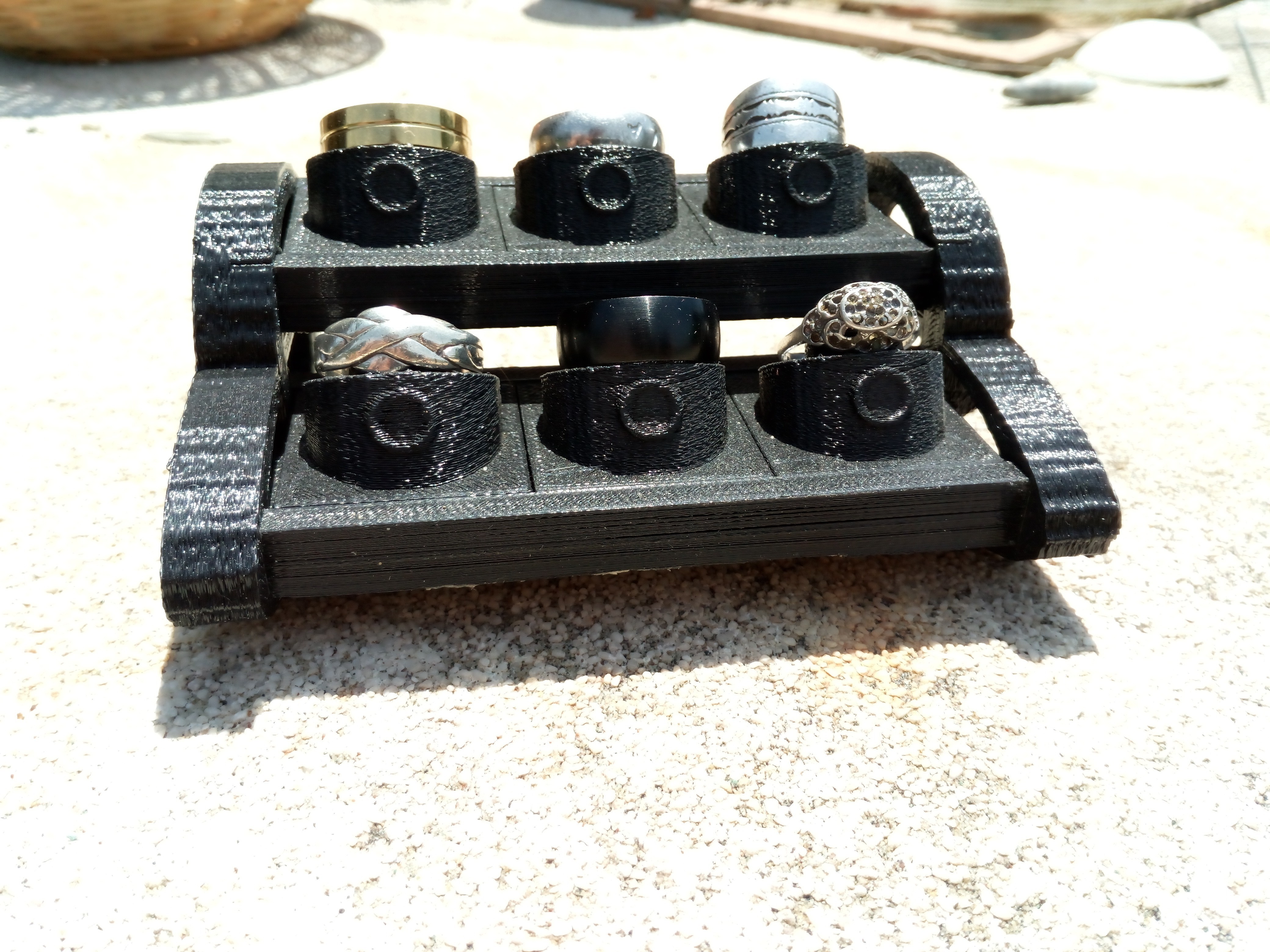 Lock Ring Racks 💍 Racks V2+V1 for Ring Holder / Racks for Ring display or other modular ...